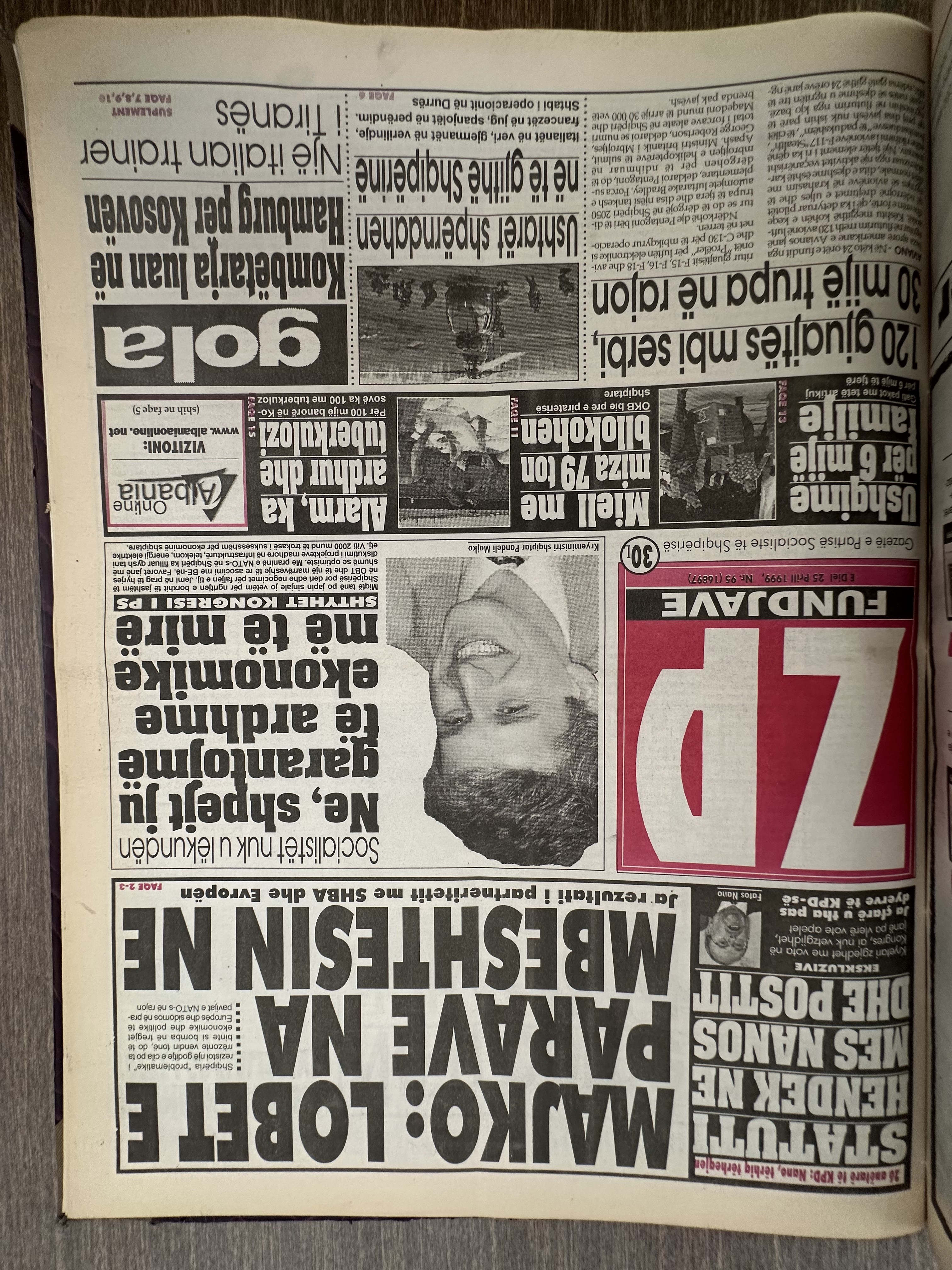 Zëri i Popullit 1999-04-25